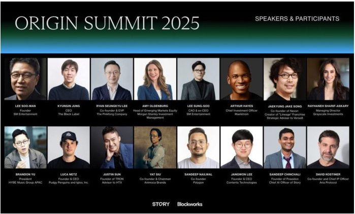 Origin峰会在KBW首次亮相前公布了第二波全球图标