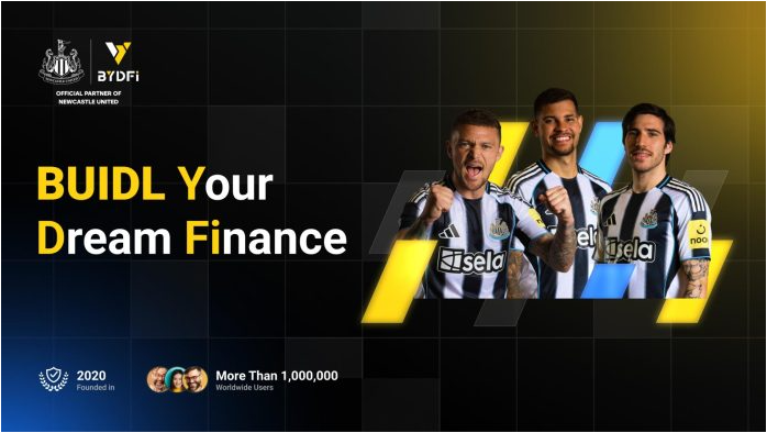 BYDFi在纽卡斯尔对阵阿森纳的比赛中强调“建设”的精神