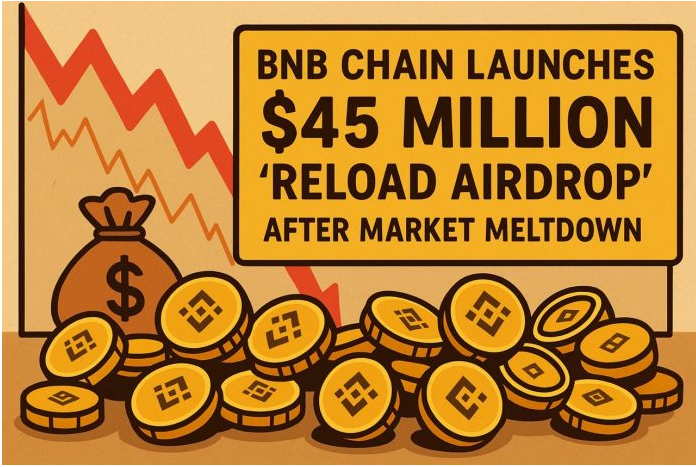 市场崩溃后,BNB连锁店推出4500万美元的“重新装载空投”